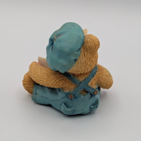 Cherished Teddies Cub E. Bear (CT001) 1995, Symbol of Membership Figurine - Picture 5 of 10
